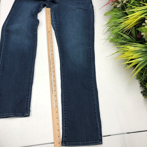 Levis 512 Jeans Womens 14M W32 L32 Perfectly Slimming Skinny Leg Stretch Denim - Picture 10 of 16